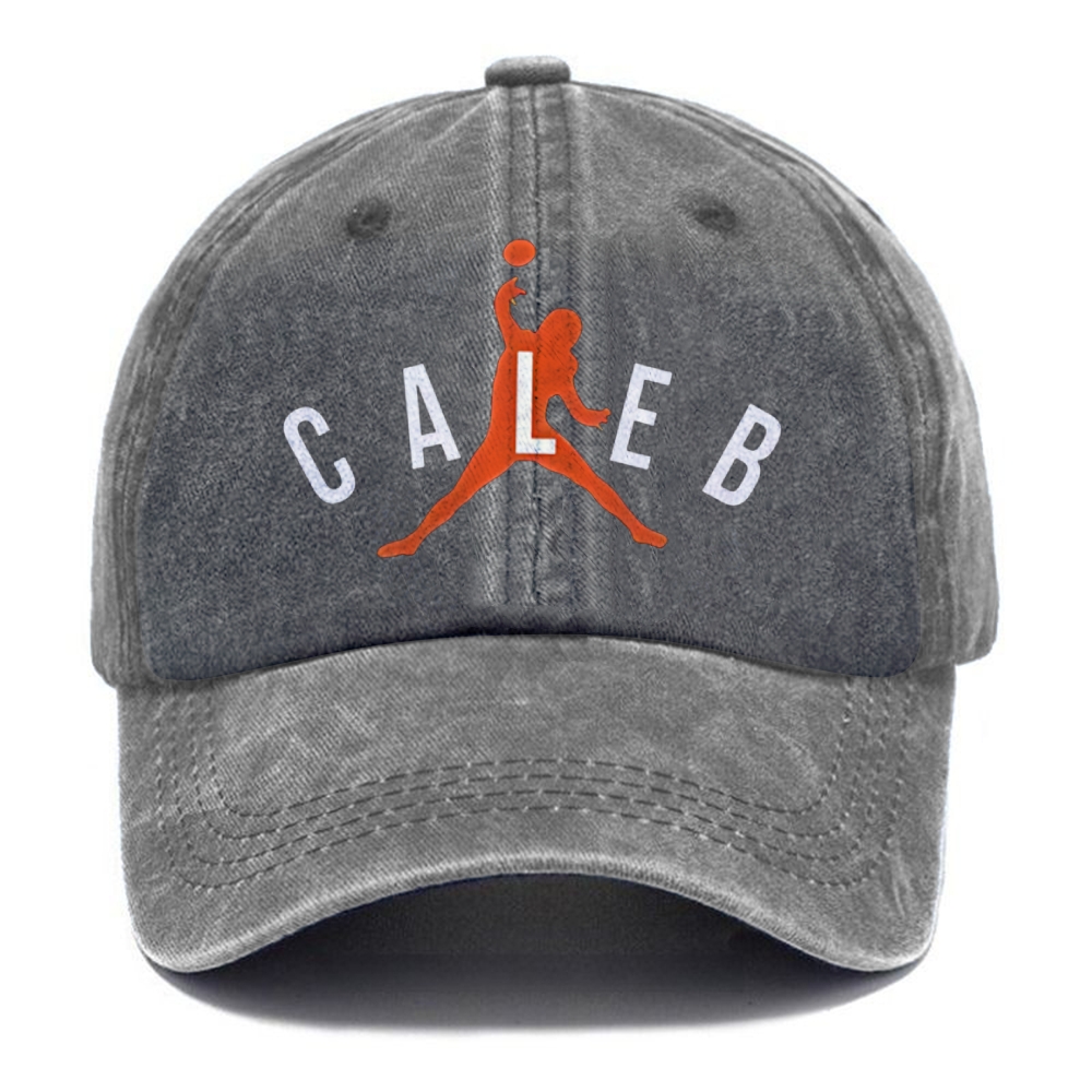 Caleb williams |  Unisex Vintage Casual Washed Cap 
