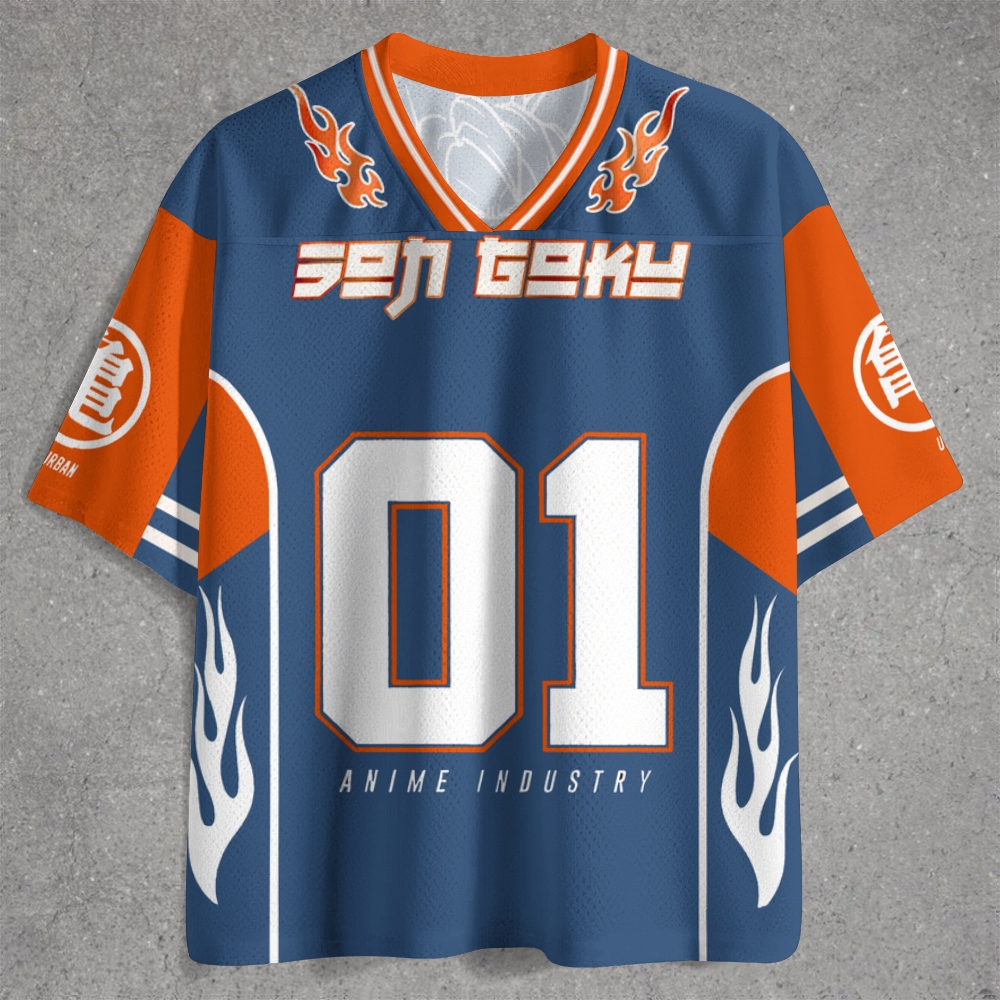 Dragon Ball Anime Football Jersey Shirts