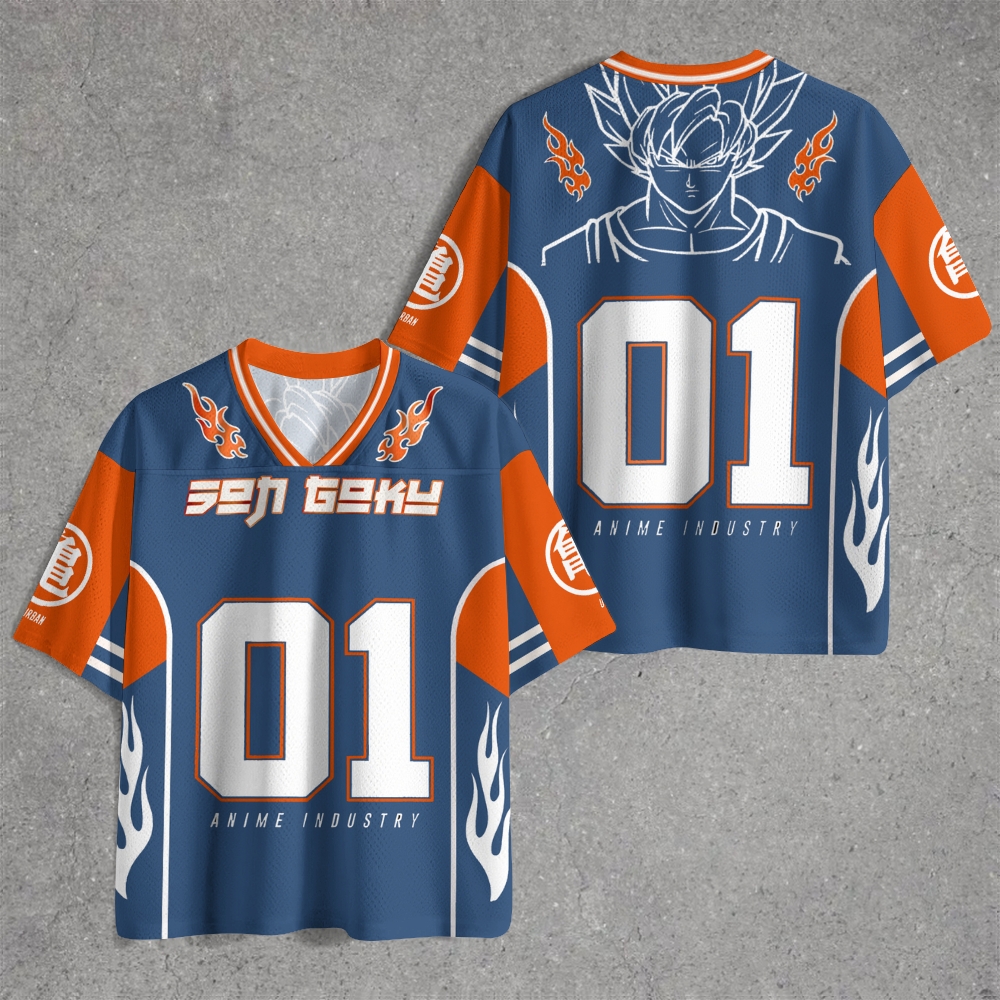 Dragon Ball Anime Football Jersey Shirts