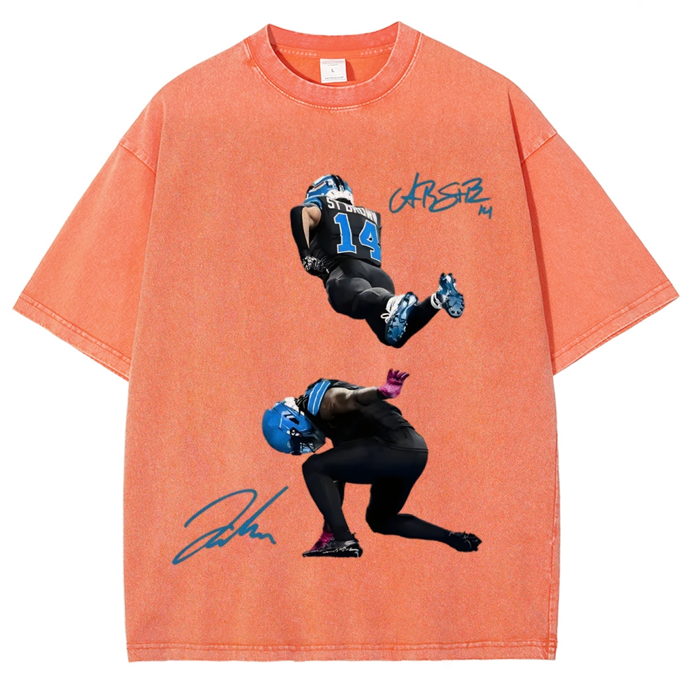 Unisex Fit Washed T-Shirt Jahmyr Gibbs TEE