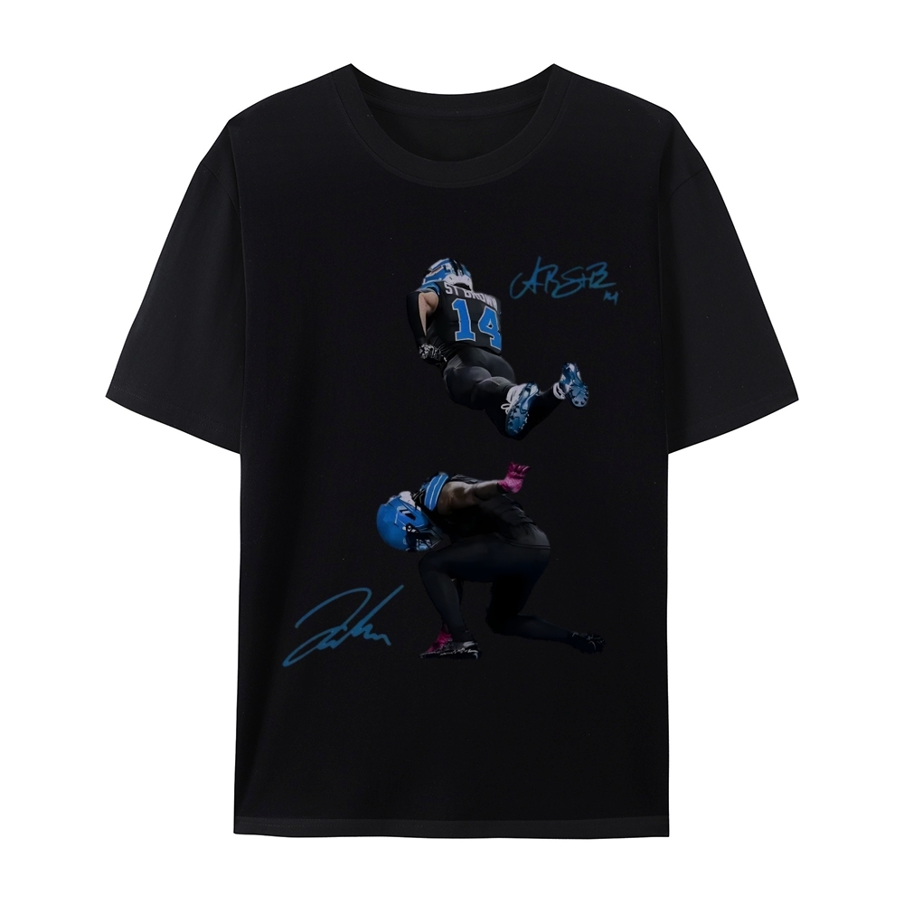 Jahmyr Gibbs Casual Short Sleeve Cotton T-Shirt 