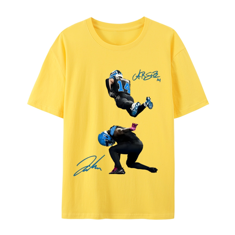 Jahmyr Gibbs Casual Short Sleeve Cotton T-Shirt 