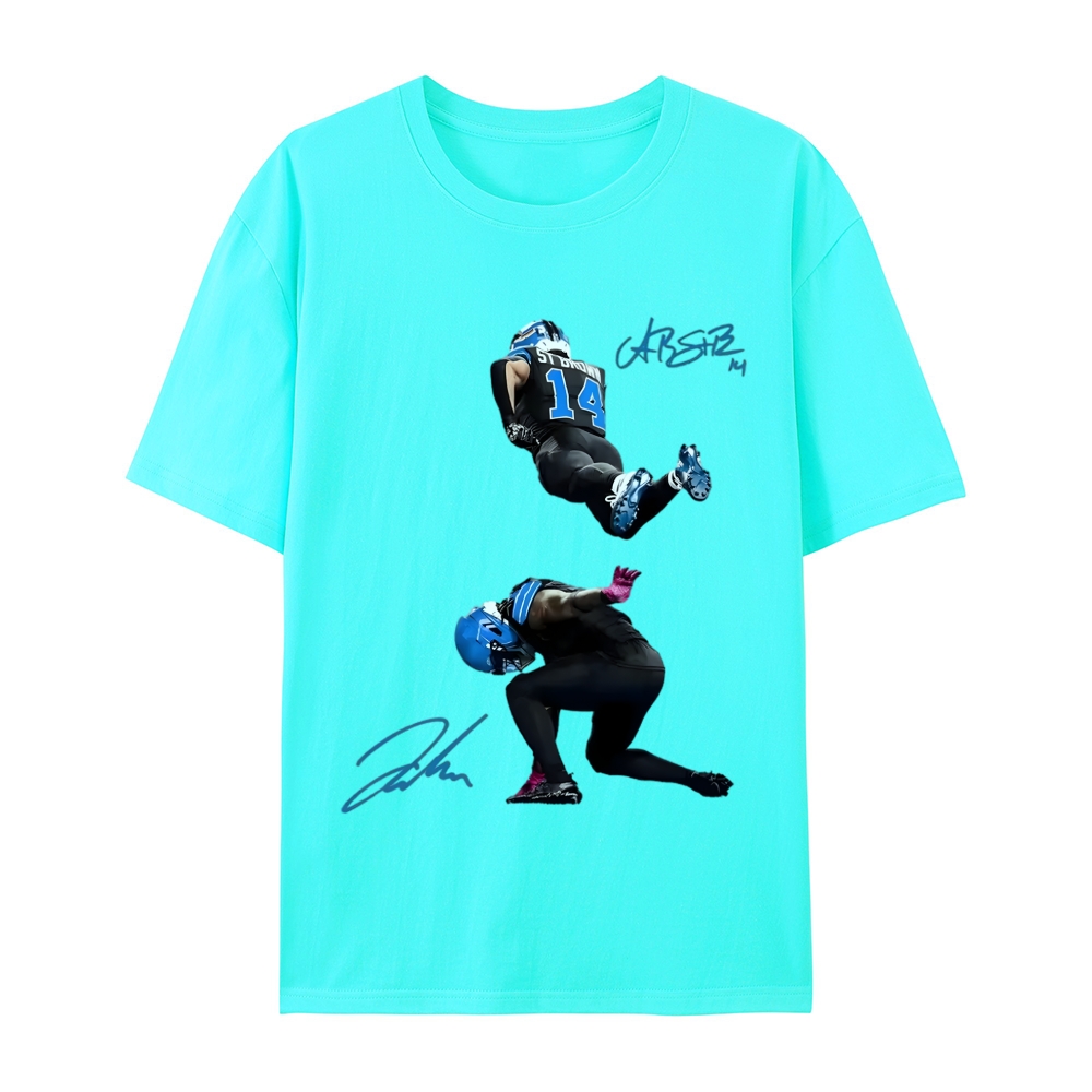 Jahmyr Gibbs Casual Short Sleeve Cotton T-Shirt 