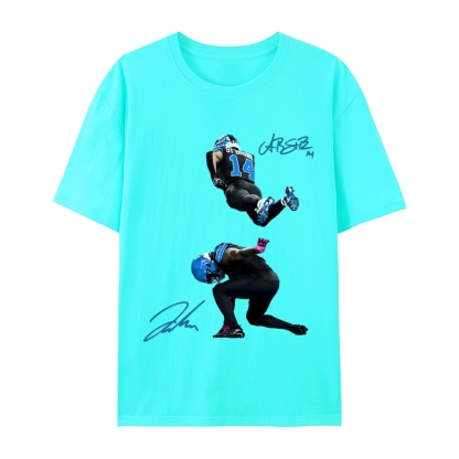 Jahmyr Gibbs Casual Short Sleeve Cotton T-Shirt 