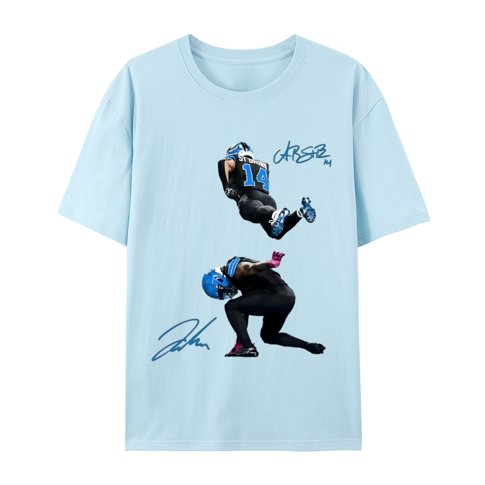 Jahmyr Gibbs Casual Short Sleeve Cotton T-Shirt 