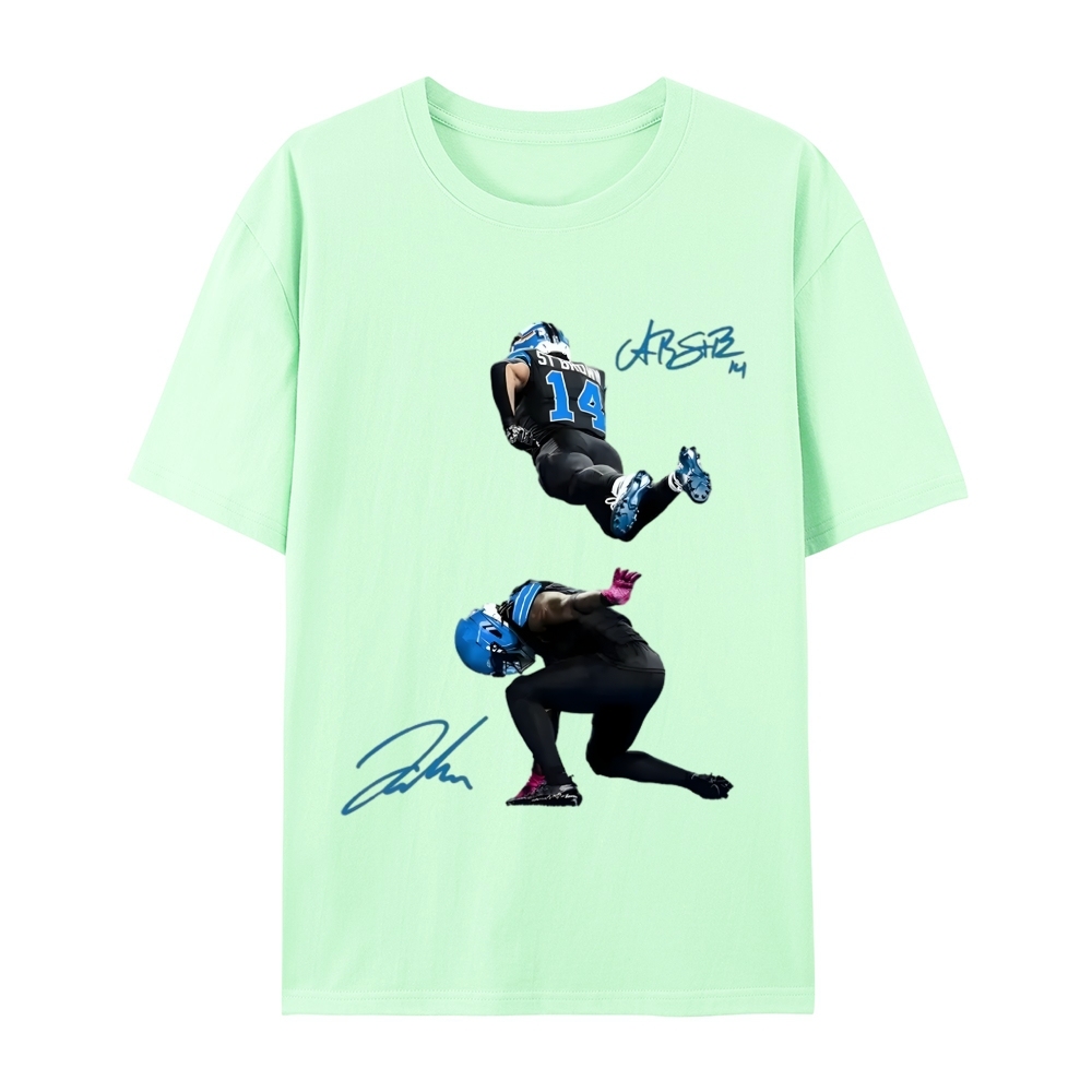 Jahmyr Gibbs Casual Short Sleeve Cotton T-Shirt 