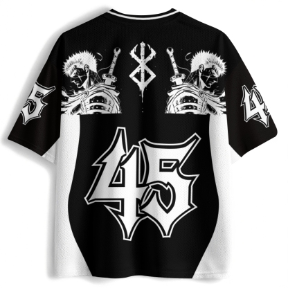 BERSERK Anime Football Jersey