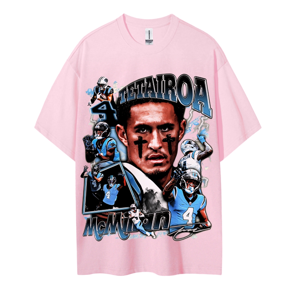 Graphic Tetairoa McMillan Tee Cotton T-Shirt 