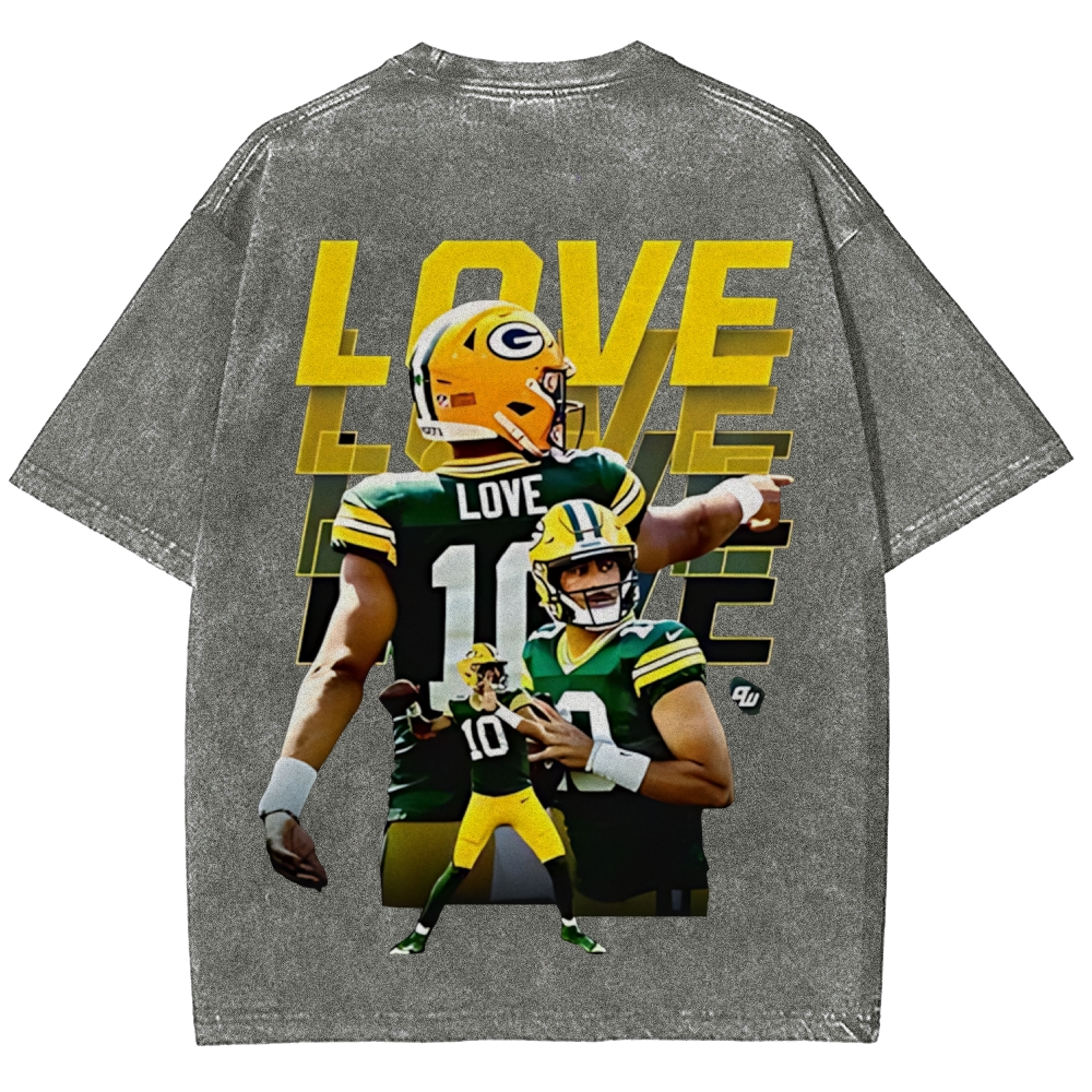 Unisex Fit Washed T-Shirt | Jordan Love