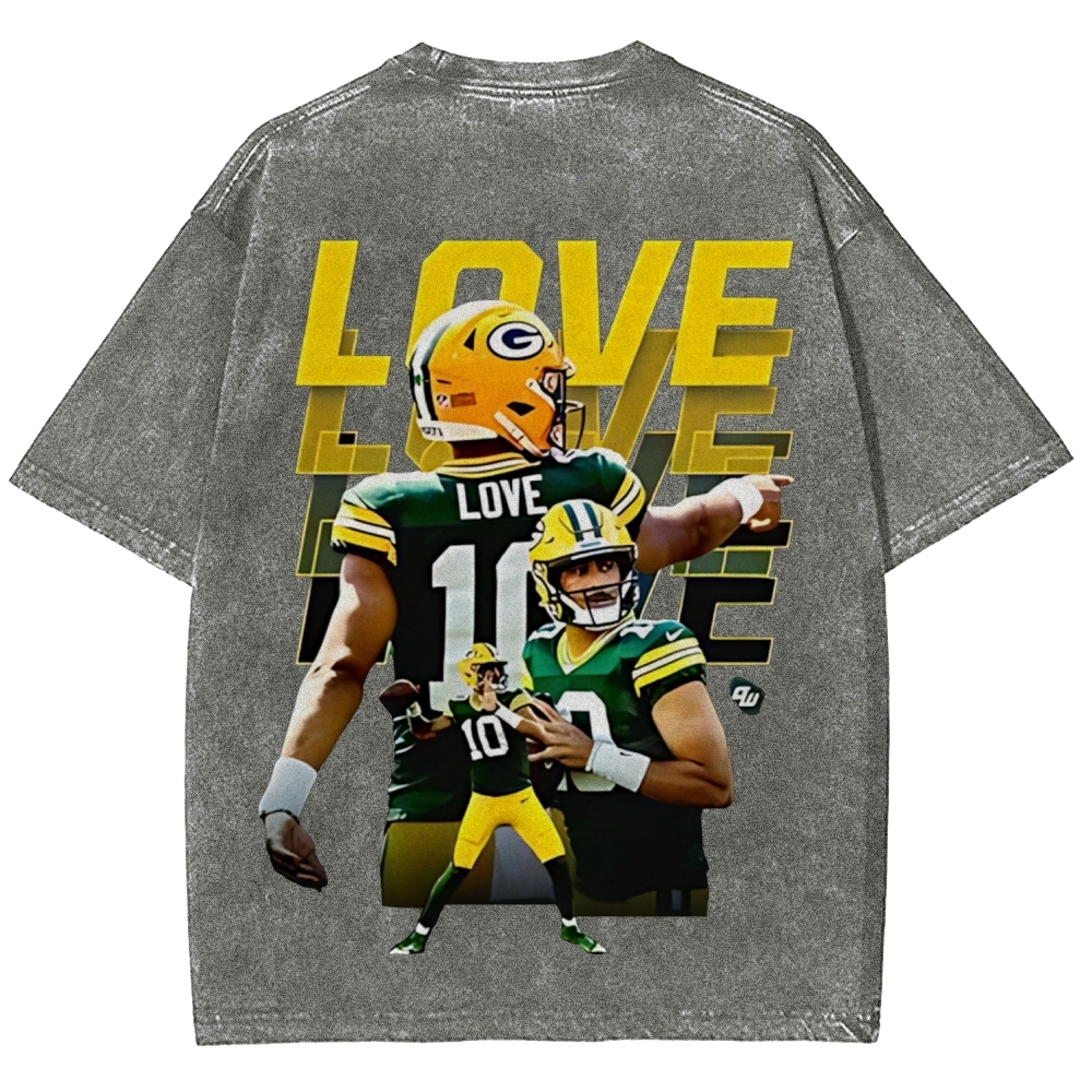 Unisex Fit Washed T-Shirt | Jordan Love