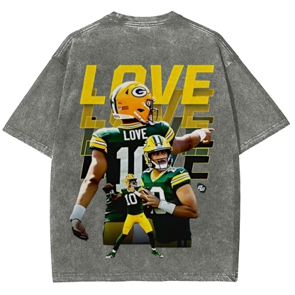 Unisex Fit Washed T-Shirt | Jordan Love
