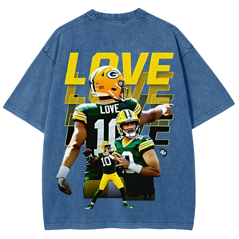 Unisex Fit Washed T-Shirt | Jordan Love