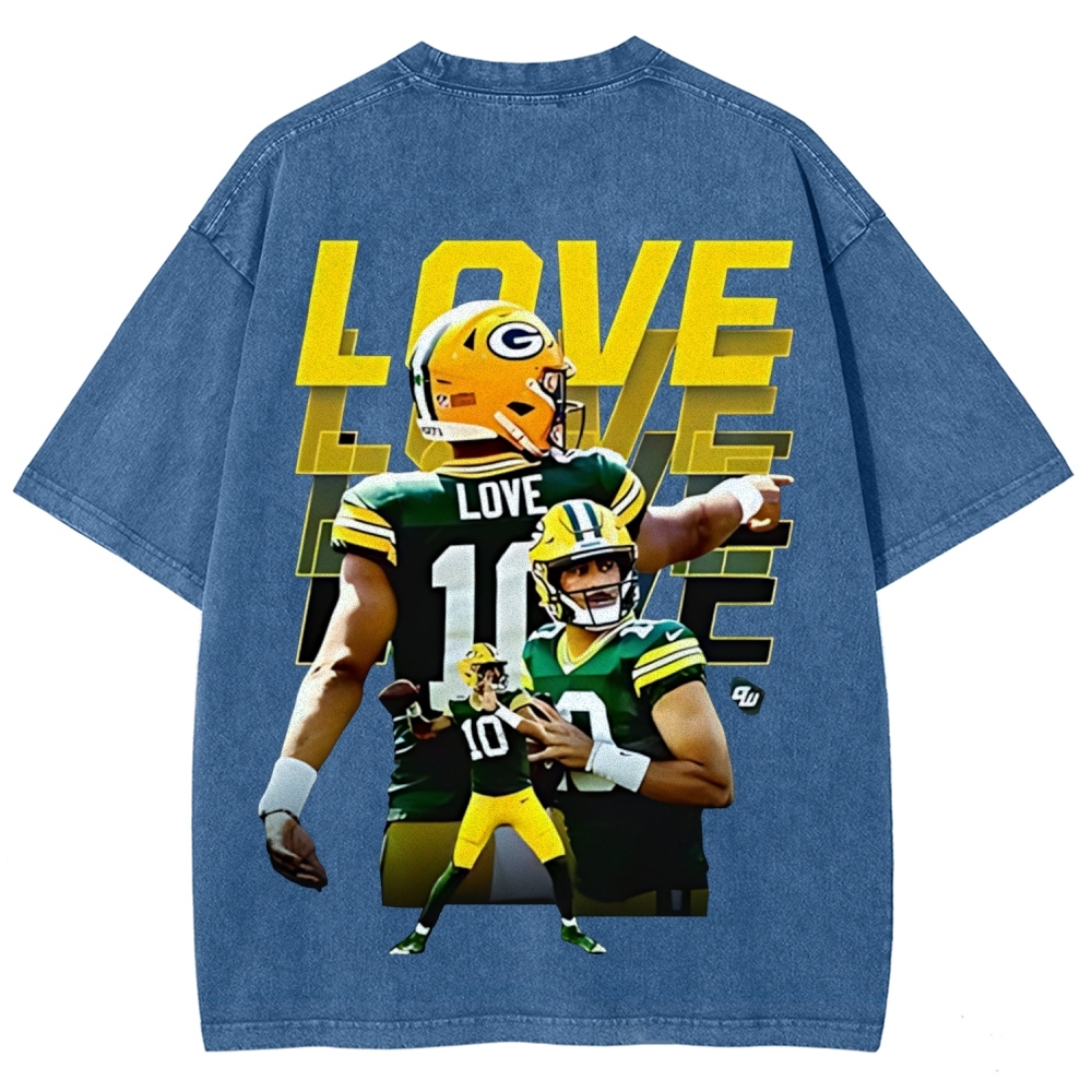 Unisex Fit Washed T-Shirt | Jordan Love