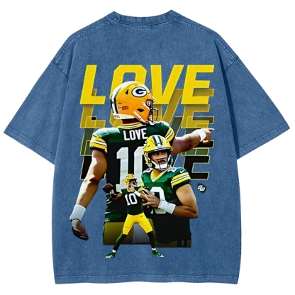 Unisex Fit Washed T-Shirt | Jordan Love