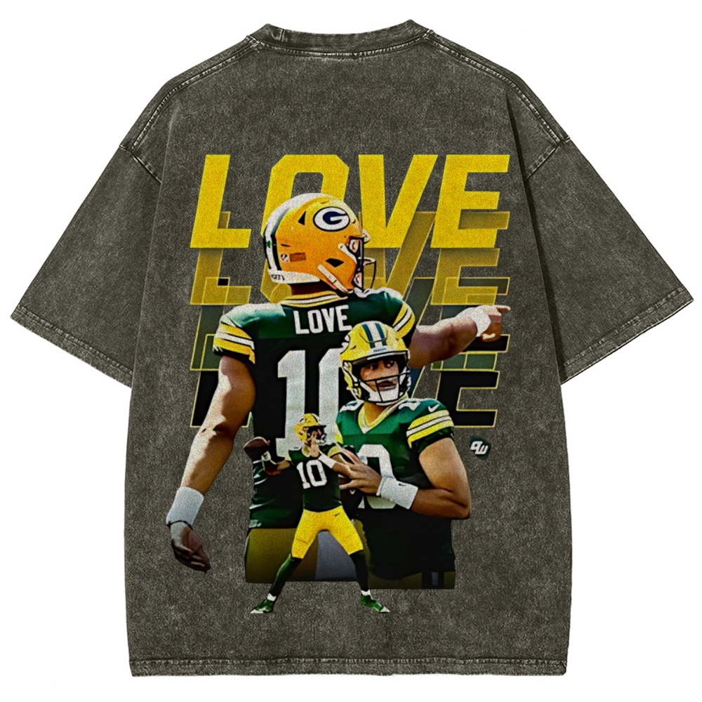 Unisex Fit Washed T-Shirt | Jordan Love