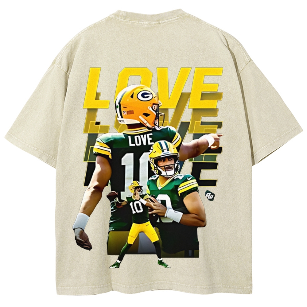Unisex Fit Washed T-Shirt | Jordan Love