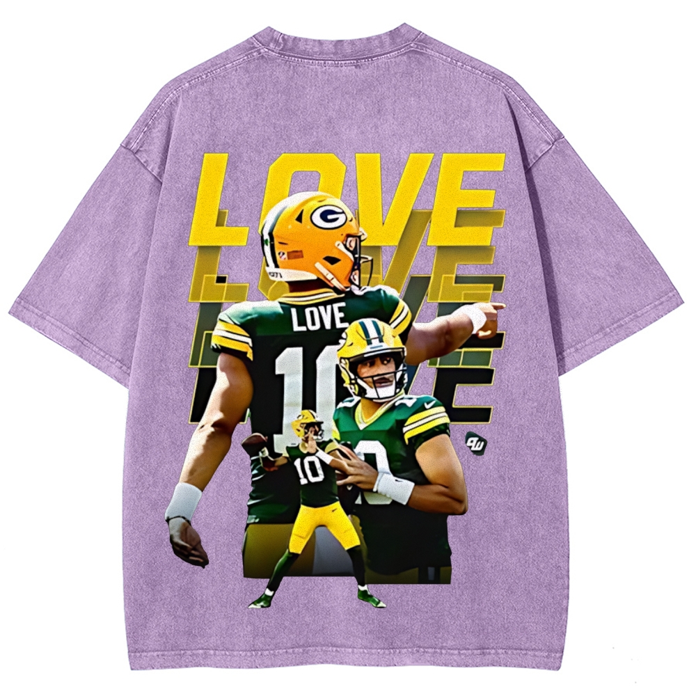 Unisex Fit Washed T-Shirt | Jordan Love