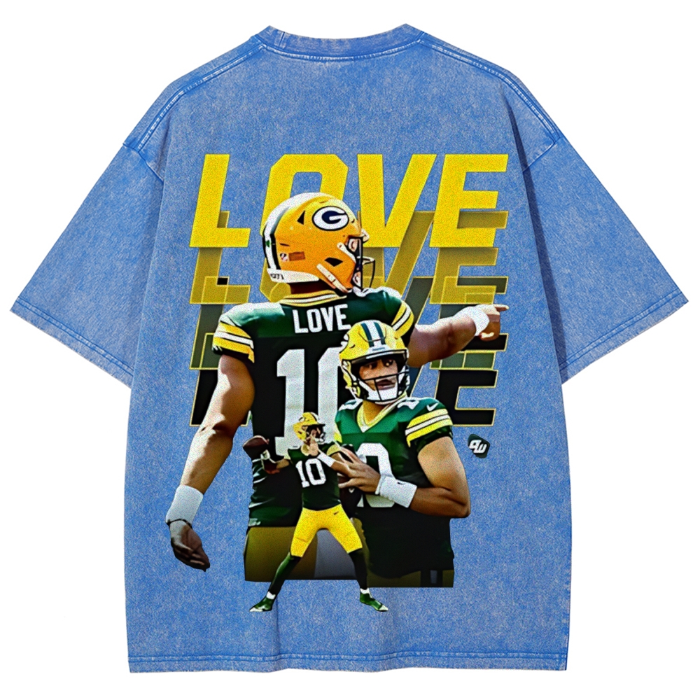 Unisex Fit Washed T-Shirt | Jordan Love