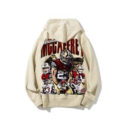 Christian McCaffrey  | Casual Washed Hoodie & Sweatshirt