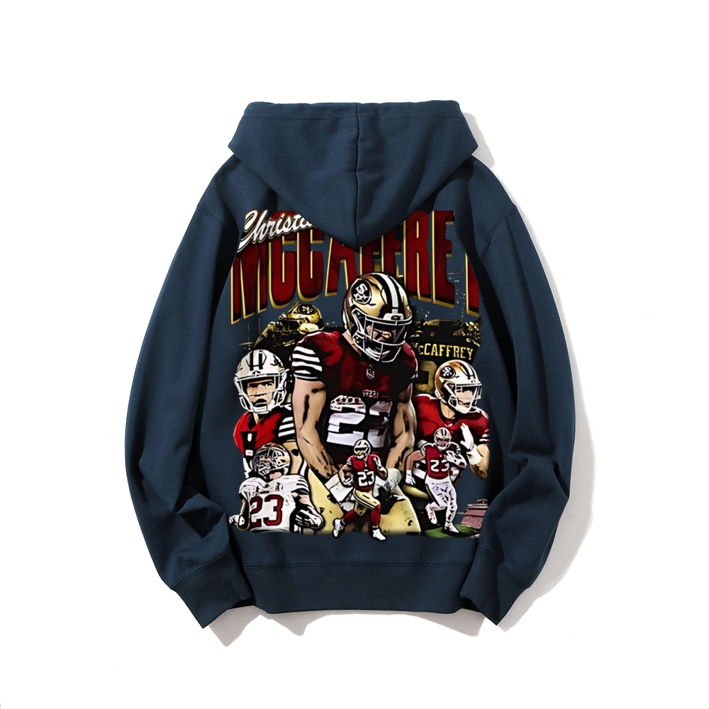 Christian McCaffrey  | Casual Washed Hoodie & Sweatshirt