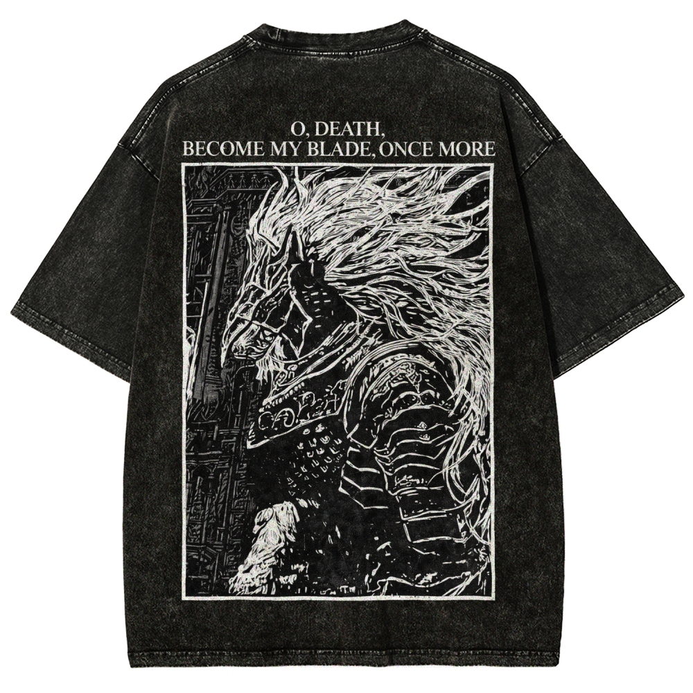 Dark Souls Unisex Fit Washed T-Shirt 2601001778