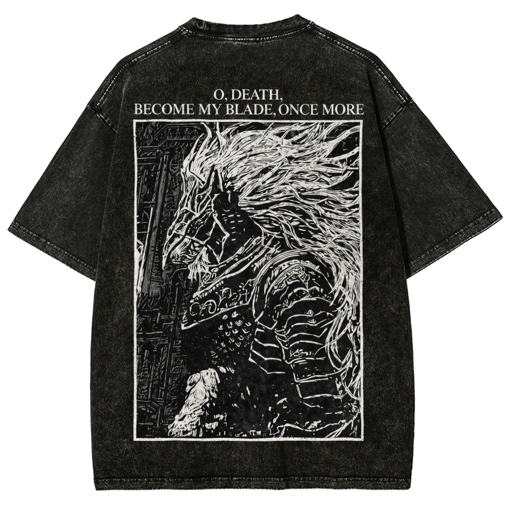 Dark Souls Unisex Fit Washed T-Shirt 2601001778