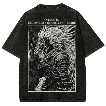 Dark Souls Unisex Fit Washed T-Shirt 2601001778