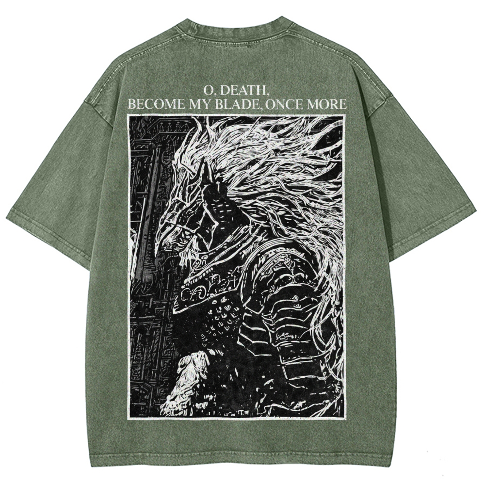 Dark Souls Unisex Fit Washed T-Shirt 2601001778