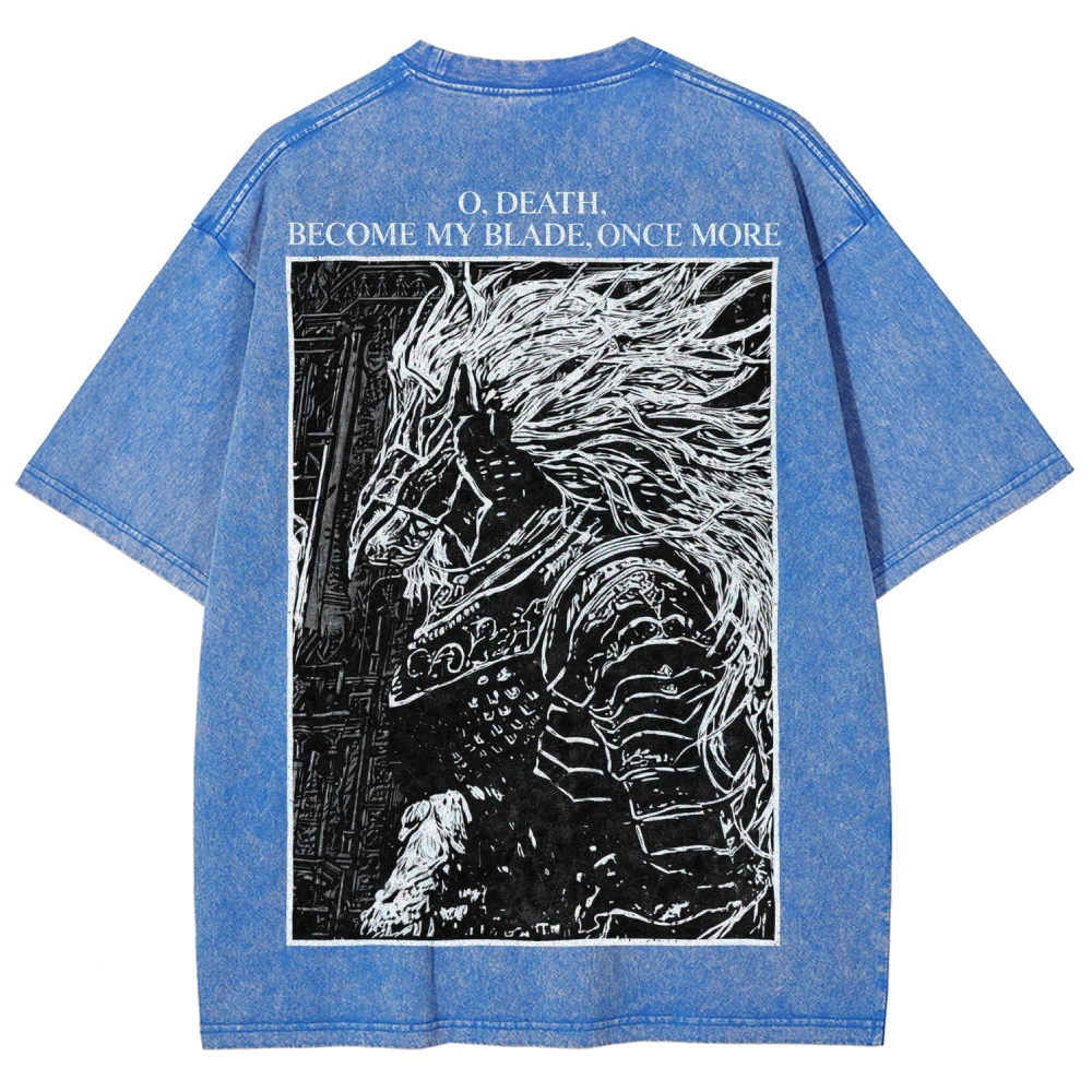 Dark Souls Unisex Fit Washed T-Shirt 2601001778
