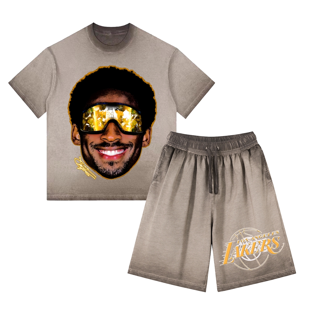 KOBE | Washed Tee&Shorts Set 2601002234
