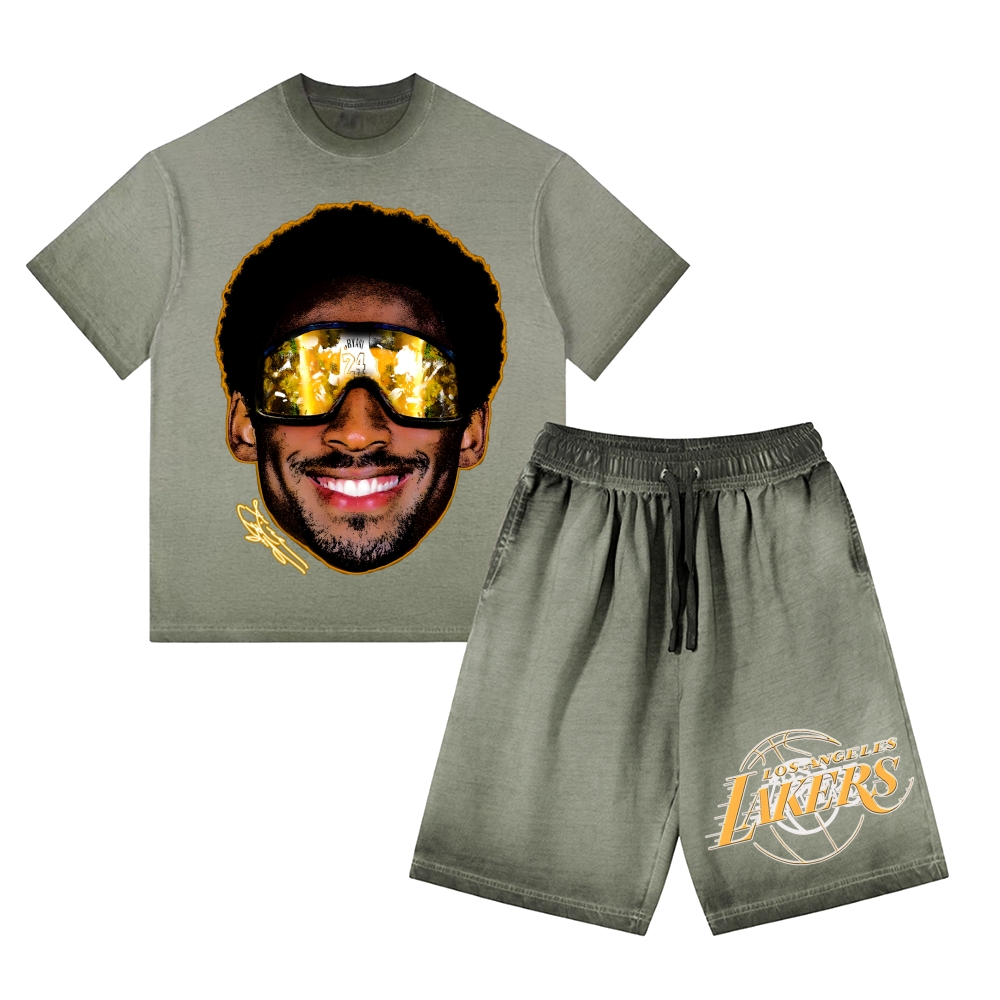 KOBE | Washed Tee&Shorts Set 2601002234