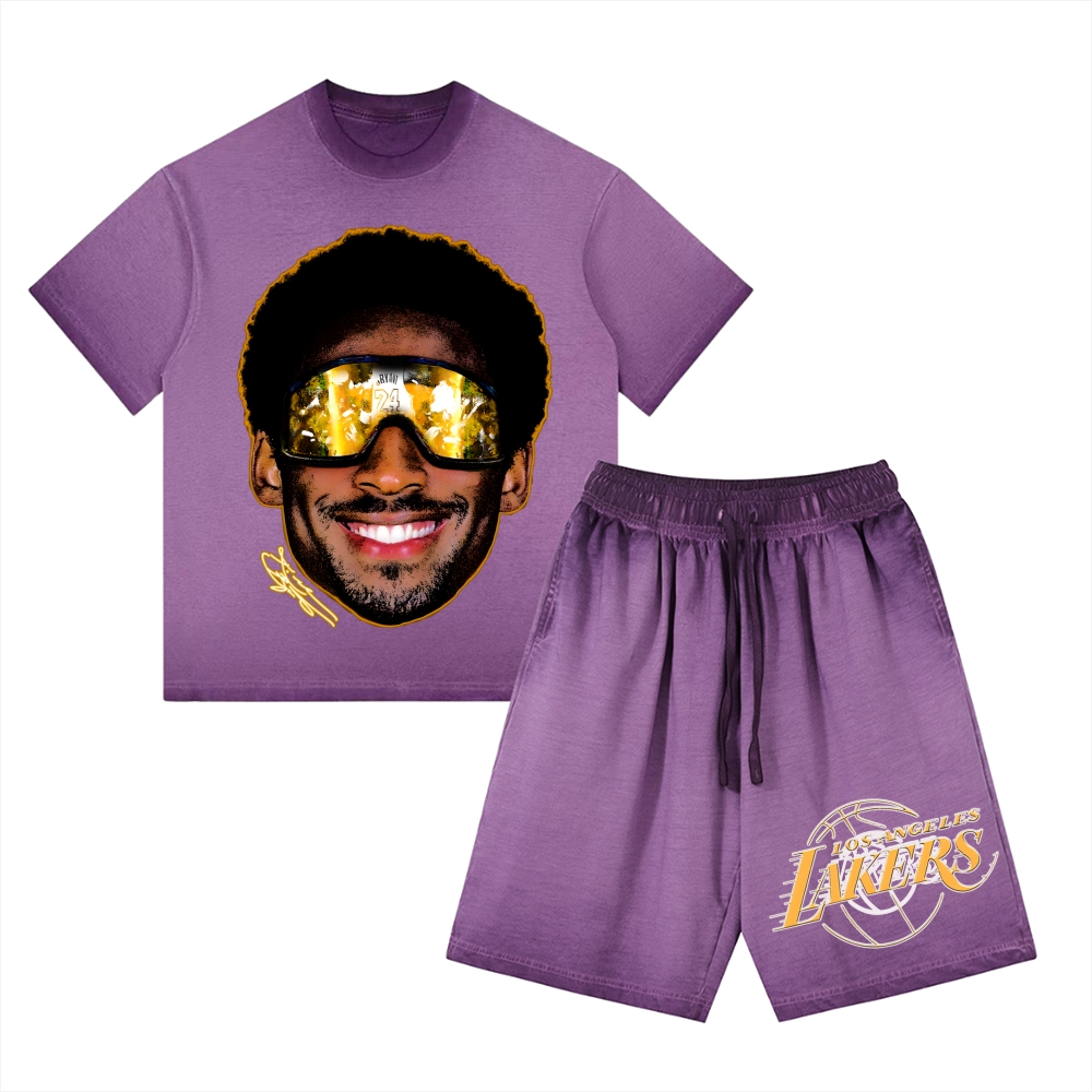 KOBE | Washed Tee&Shorts Set 2601002234