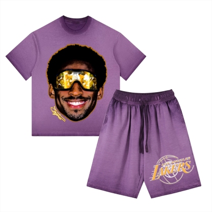 KOBE | Washed Tee&Shorts Set 2601002234