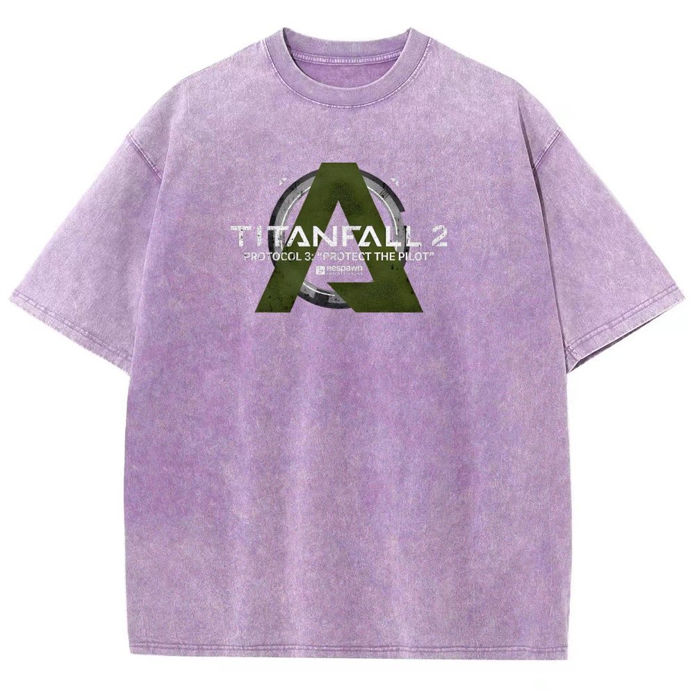 TITANFALL Unisex Fit Washed T-Shirt 2601003431