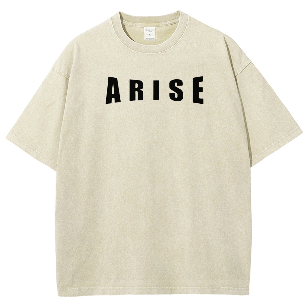 Unisex Fit Washed T-Shirt Solo leveling