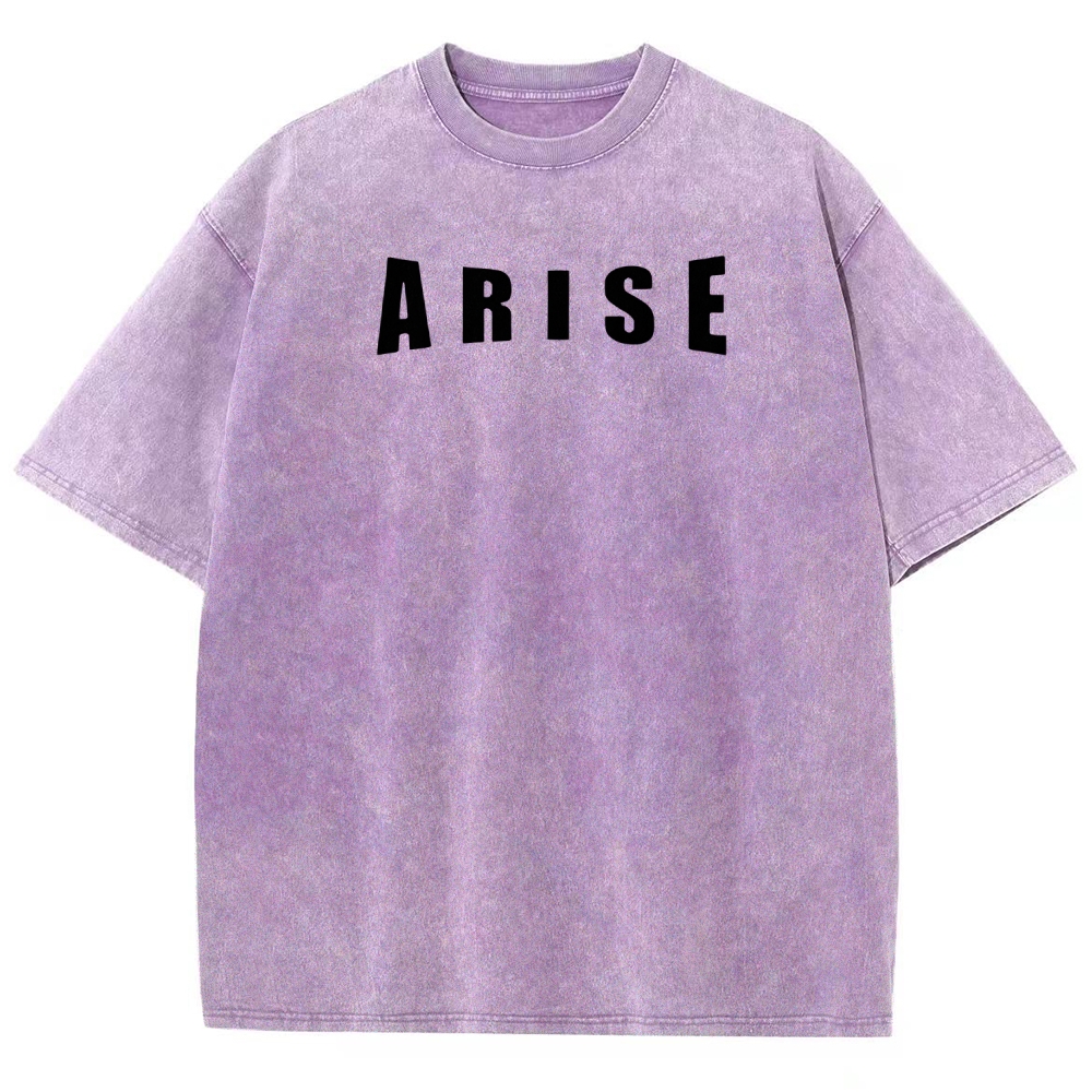 Unisex Fit Washed T-Shirt Solo leveling