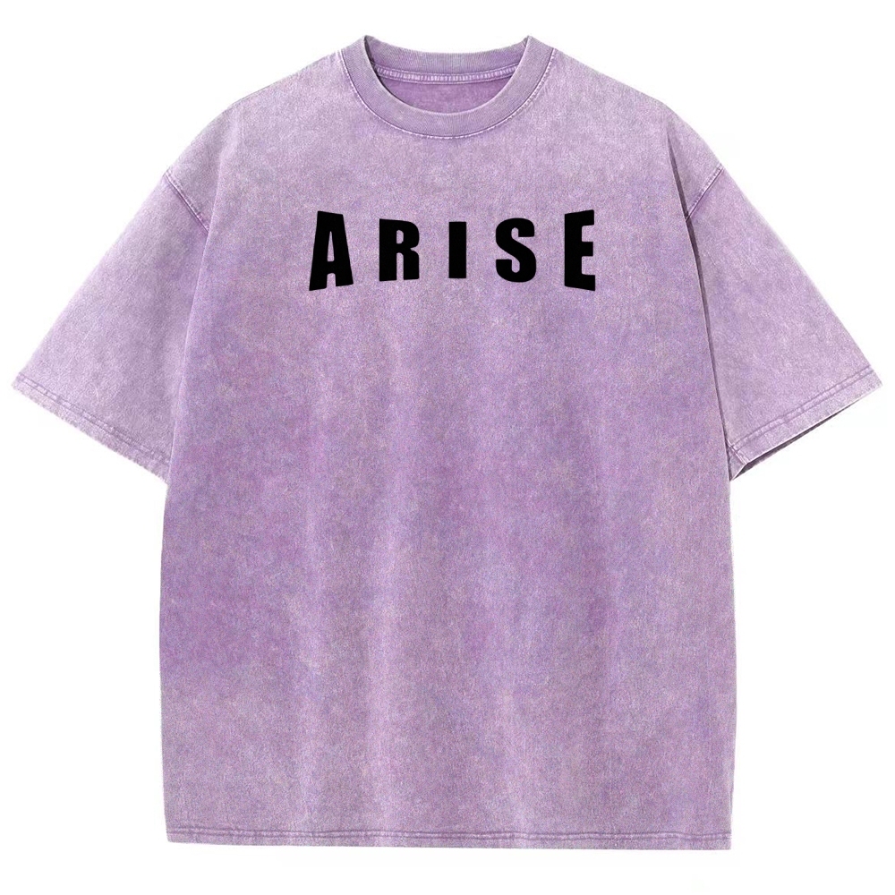 Unisex Fit Washed T-Shirt Solo leveling