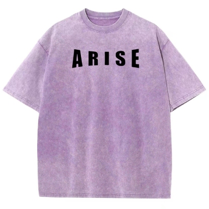 Unisex Fit Washed T-Shirt Solo leveling