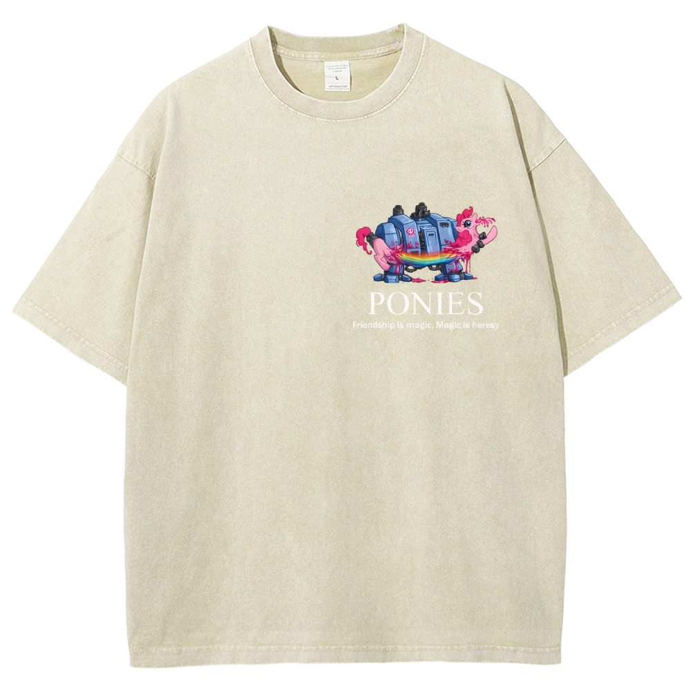 Warfare Unisex Fit Washed T-Shirt 2601005677