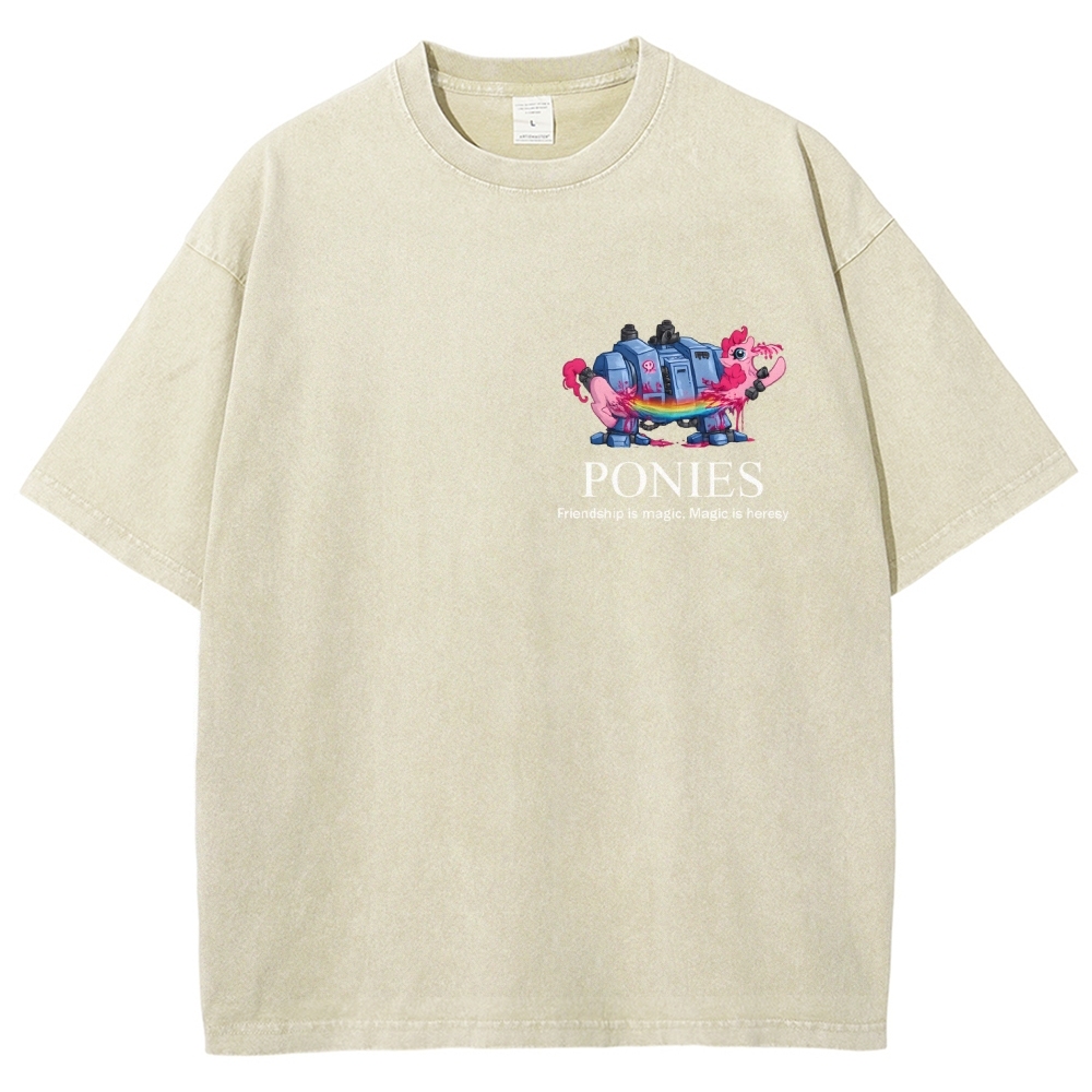 Warfare Unisex Fit Washed T-Shirt 2601005677