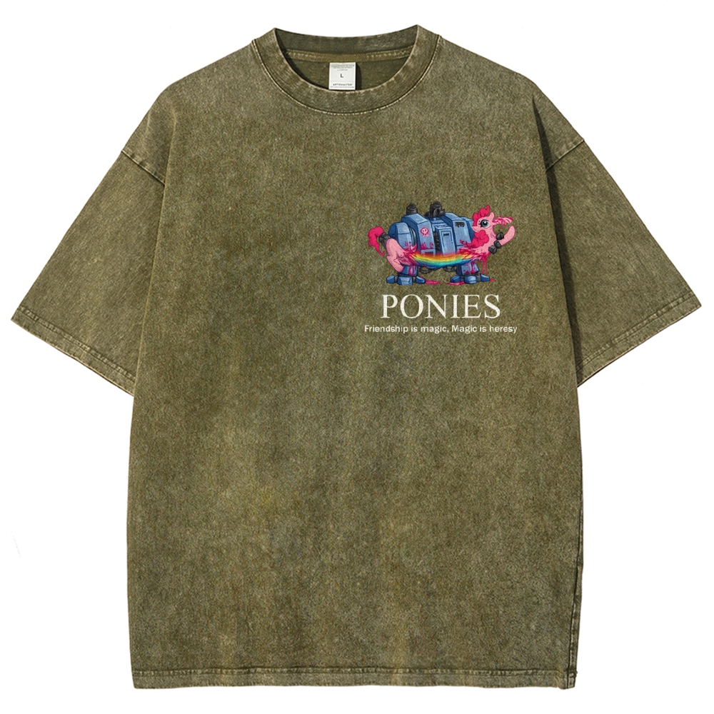 Warfare Unisex Fit Washed T-Shirt 2601005677