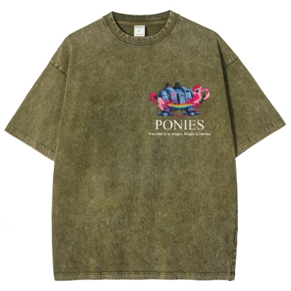 Warfare Unisex Fit Washed T-Shirt 2601005677