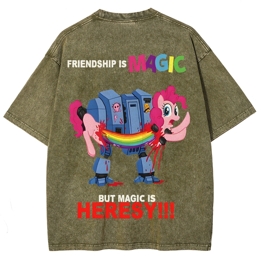 Warfare Unisex Fit Washed T-Shirt 2601005677