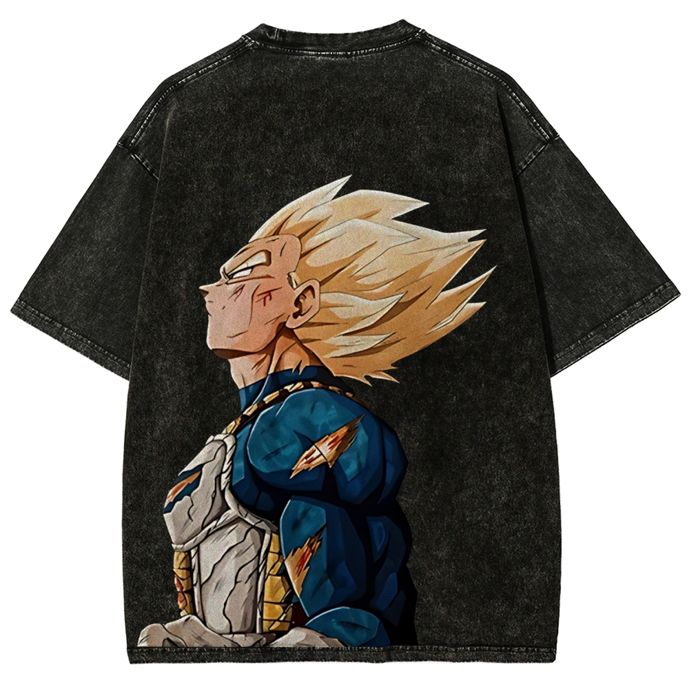 Dragon Ball Z Printed Unisex Washed T-Shirt