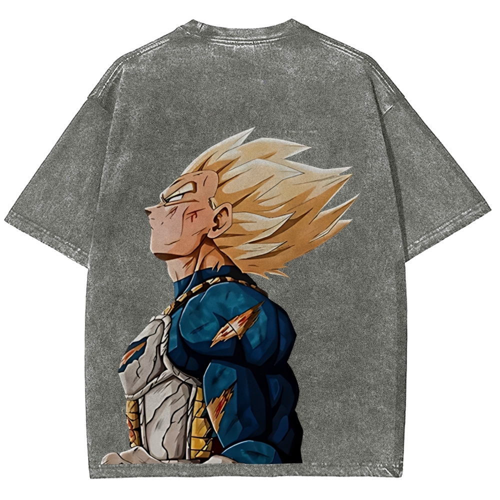 Dragon Ball Z Printed Unisex Washed T-Shirt