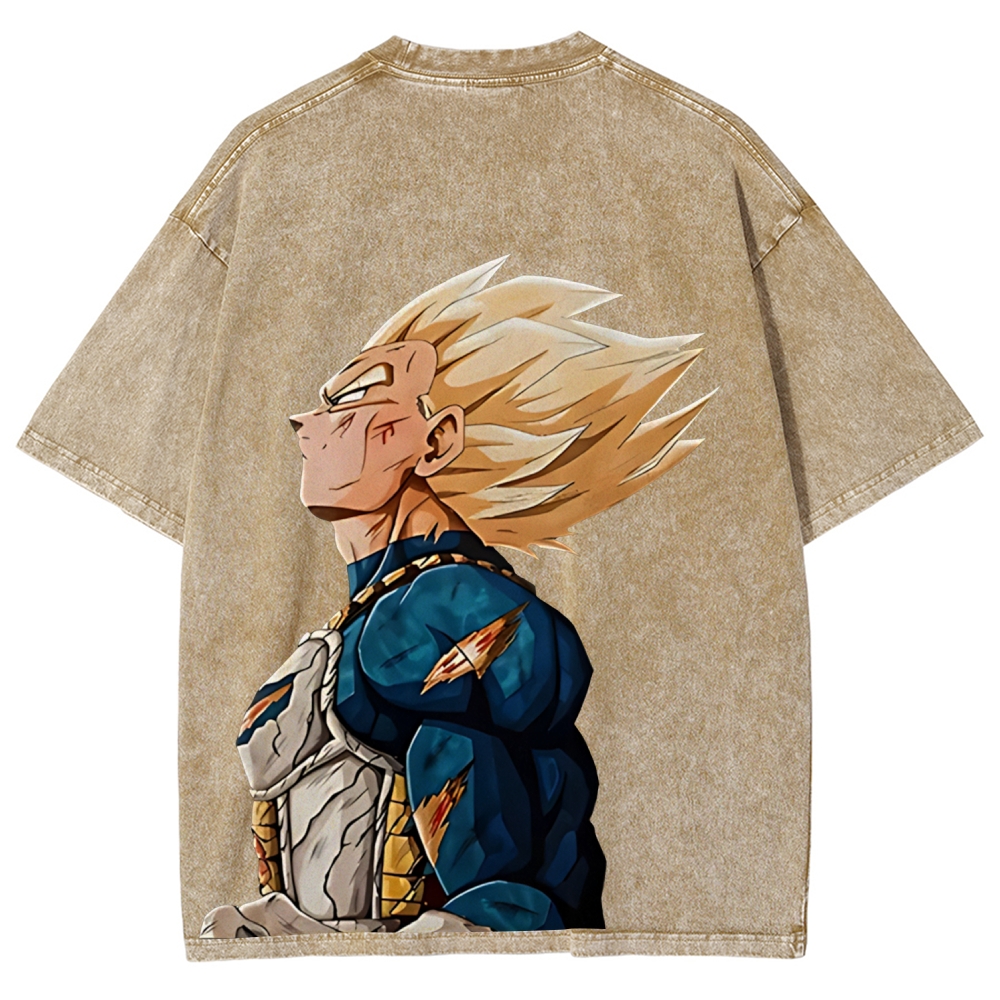 Dragon Ball Z Printed Unisex Washed T-Shirt