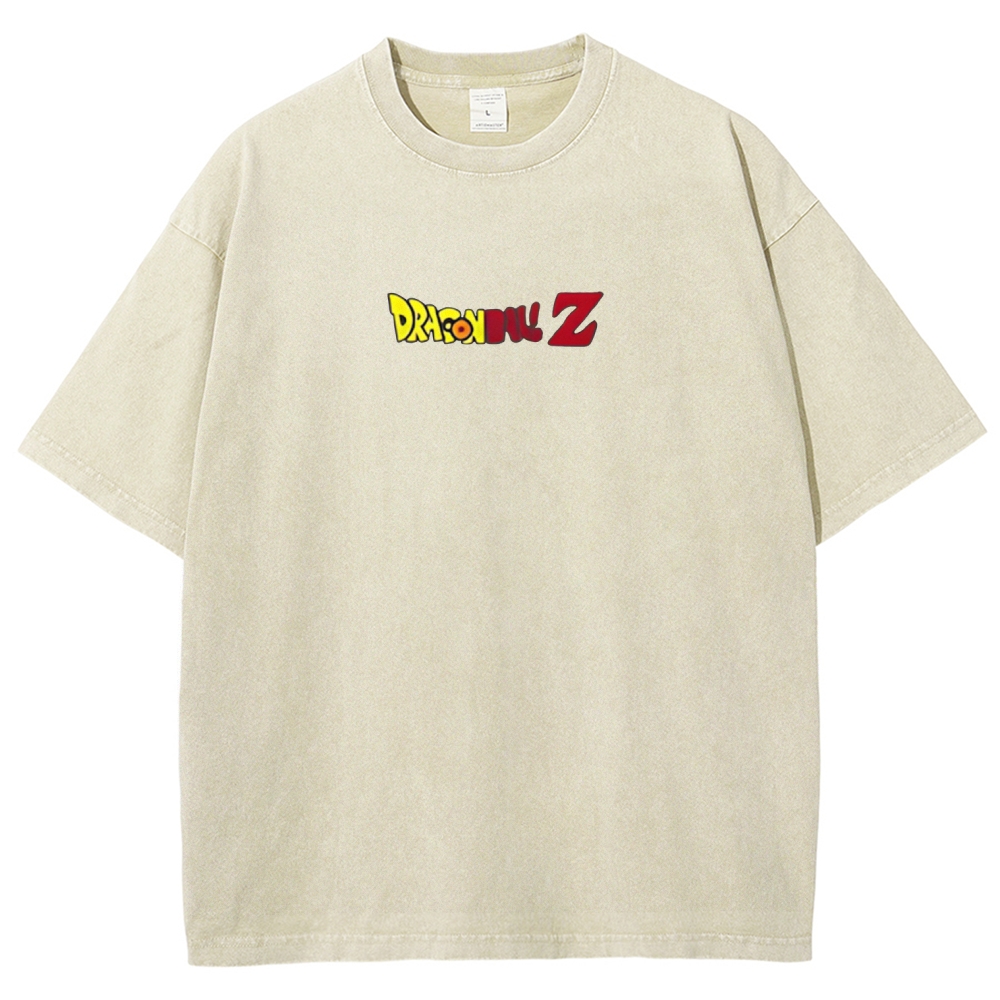 Dragon Ball Z Printed Unisex Washed T-Shirt