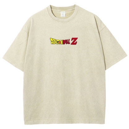 Dragon Ball Z Printed Unisex Washed T-Shirt