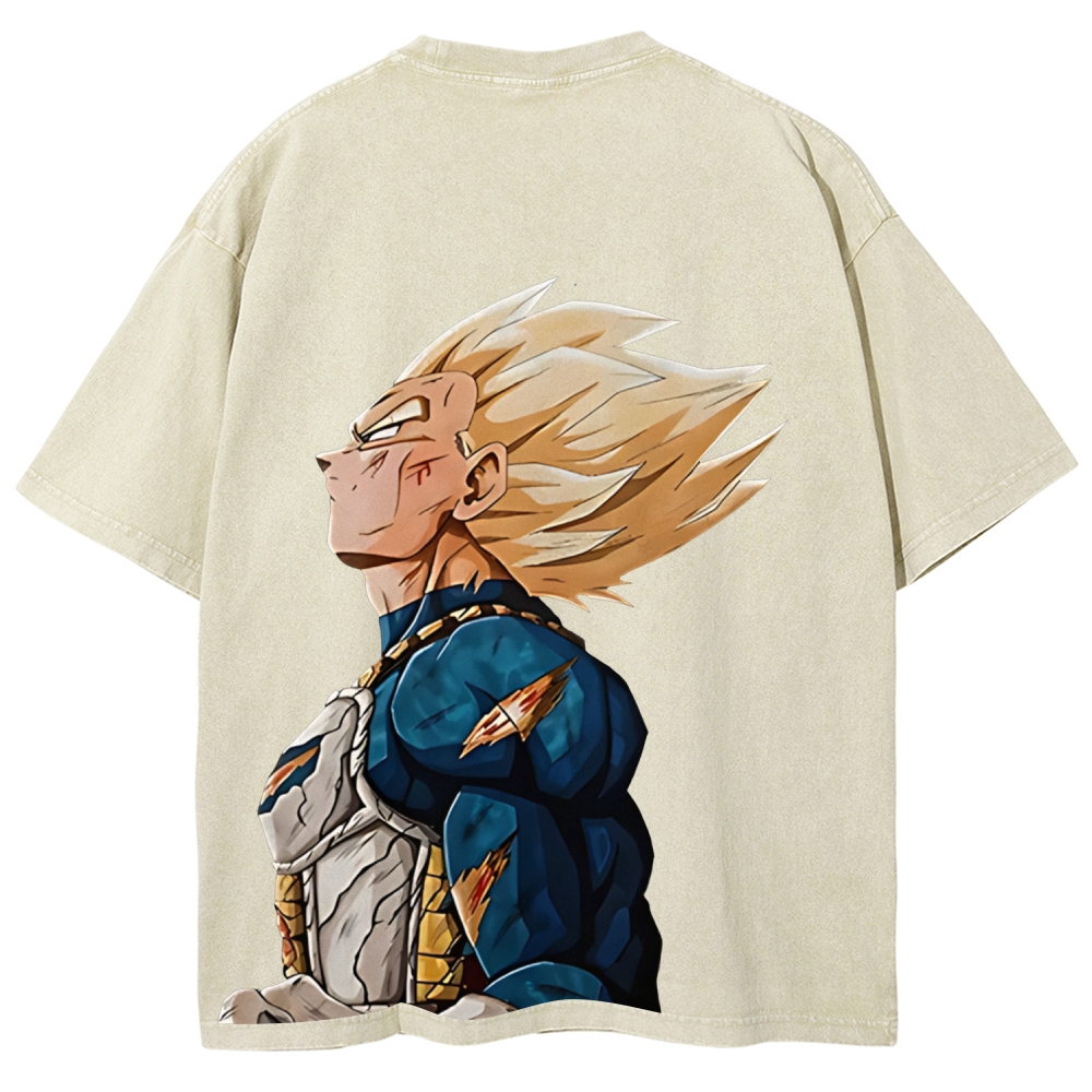 Dragon Ball Z Printed Unisex Washed T-Shirt