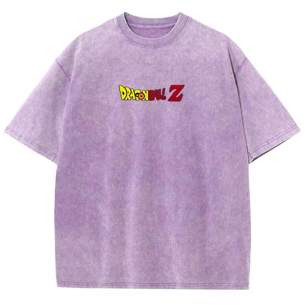 Dragon Ball Z Printed Unisex Washed T-Shirt